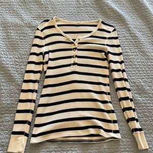 J crew long sleeve thermal shirt size m
